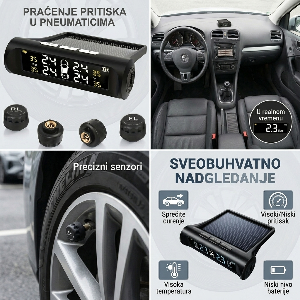 TPMS sistem za kontrolu pritiska u gumama